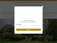 Tablet Screenshot of dennywiggersgardenscapes.com
